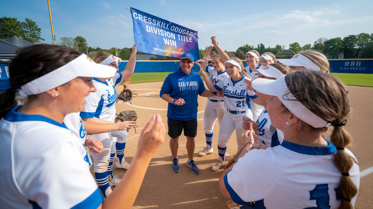 Cresskill Softball Secures First Division Title in Program History