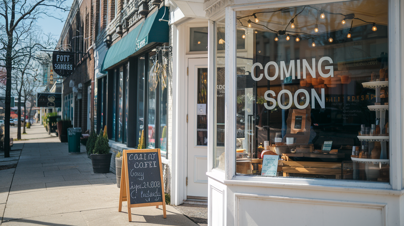 New Coffee and Dessert Shop Scheduled to Open Near Hillsdale Post Office