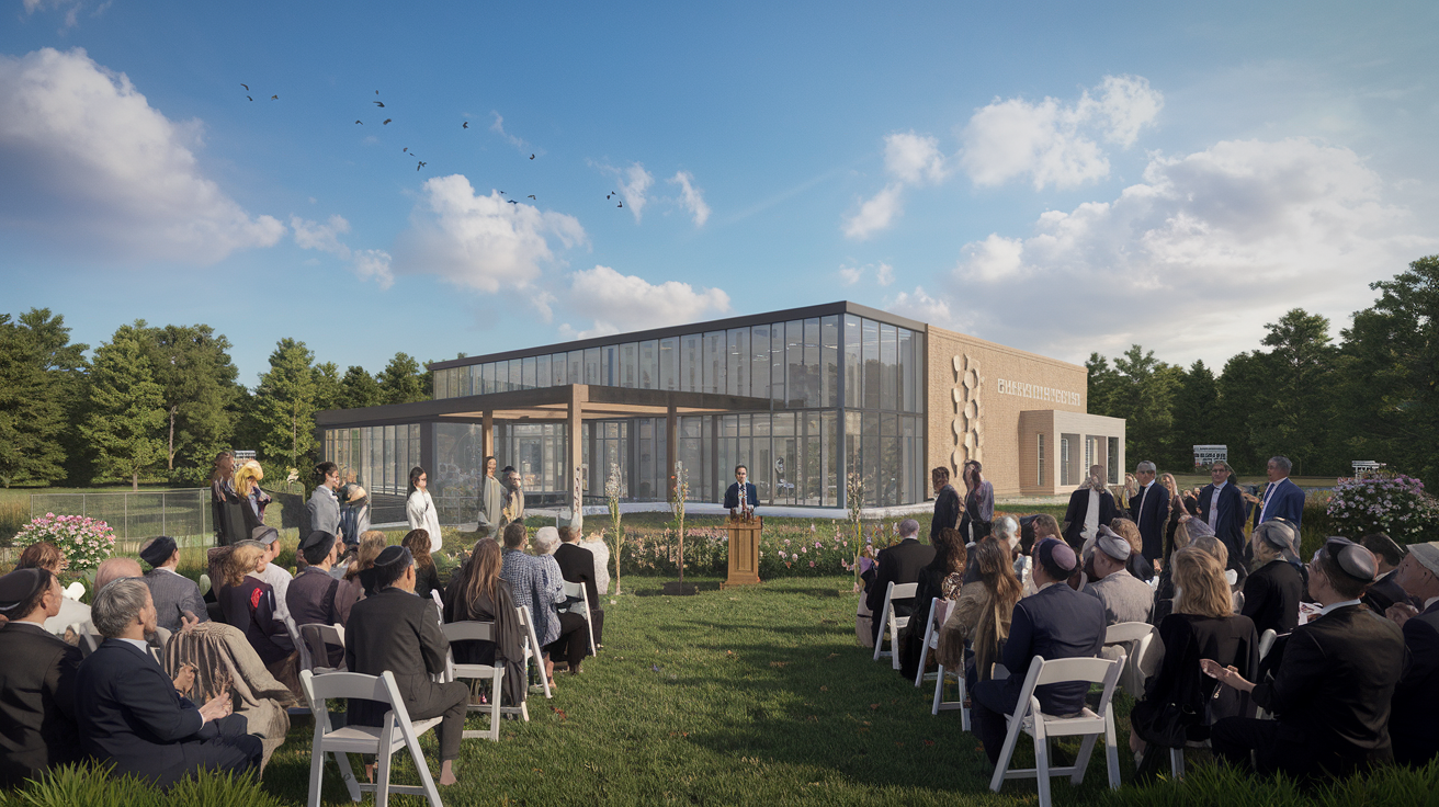 Valley Chabad Breaks Ground on New Community Center in Woodcliff Lake