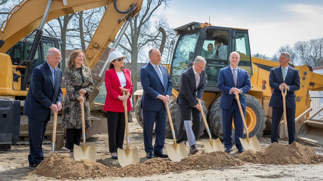 Valley Chabad Breaks Ground on New Home in Woodcliff Lake